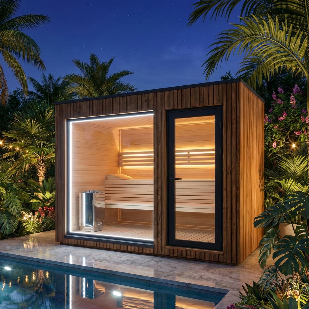 Sauna Valo Night Vision Luxe – ekskluzywna sauna na zamówienie